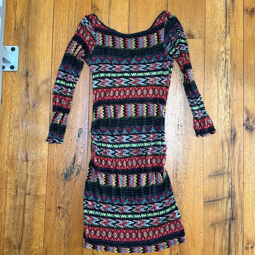 Mini Dress w side ruching